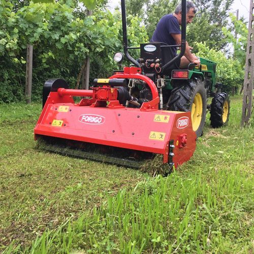 Angebautes horizontales Mulchgerät - T4 series - FORIGO ROTER ITALIA - Messer / mit 18 Hämmern / mit 22 Hämmern