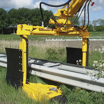 Angebauter hydraulischer Freischneider - Herder B.V. - Rundmesser