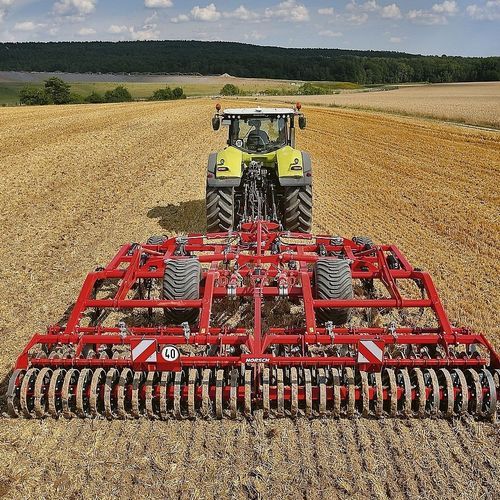 Gezogener Grubber - Terrano GX - HORSCH Maschinen GmbH - mit Hydraulikregelung / mit Rolle / Striegel