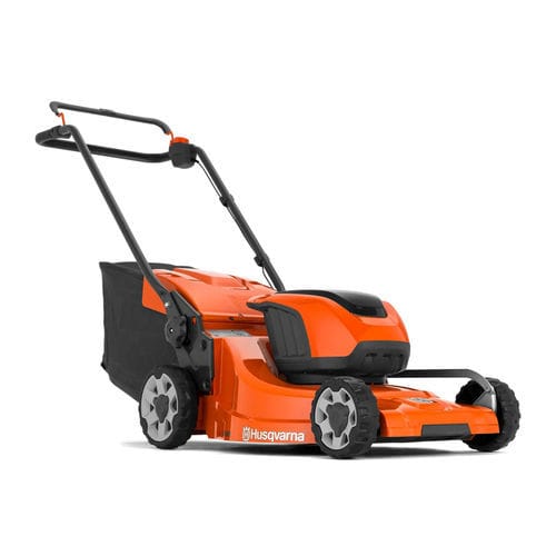 Handgeführter Rasenmäher - LC 247i - Husqvarna - elektrisch / Pick-up-Presse
