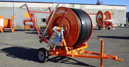 Bewässerungs-Aufwickler / mit Turbinenantrieb - Mini pneuride 63-70 - IRRIFRANCE - traktormontiert / gezogen