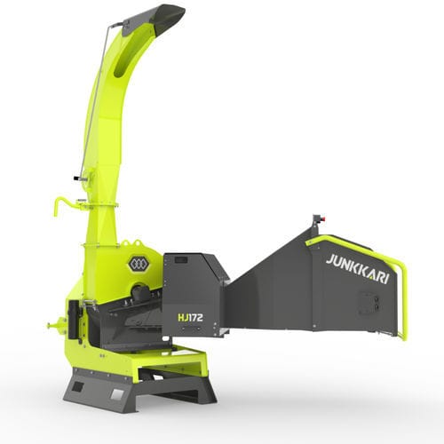 Angebauter Häcksler - HJ262 - Junkkari OY - festinstalliert / Zapfwellen / mit hydraulischem Einzug