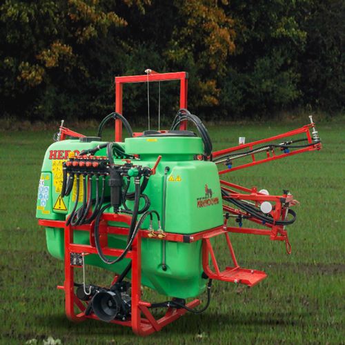 Angebautes Sprühgerät - HEROS series - K.F.M.R. Sp. z o.o. "KRUKOWIAK" - für Großanbau / hydraulisch / klappbar