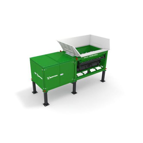 Dieselbetriebener Häcksler - Crambo 4200,5200,6200 - Komptech GmbH - mit hydraulischem Einzug