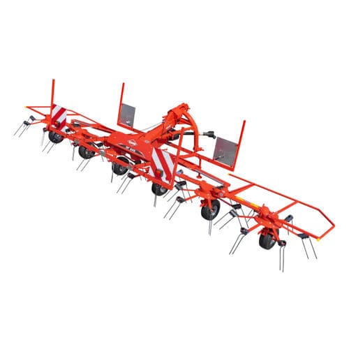 Angebauter Heuwender - GF 102 - KUHN S.A. - zusammenklappbar