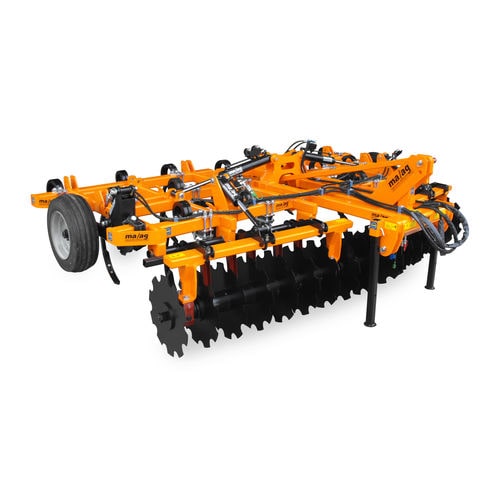Angebauter Grubber - CMQ series - MA / AG Srl - mit Dreipunktanbau / mit festen Zähnen / zusammenklappbar