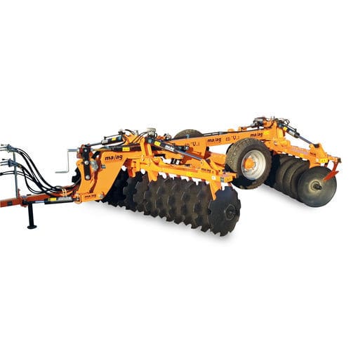 Gezogene Kurzscheibenegge - EDV I 970 series - MA / AG Srl - zweiteilig / mit Hydraulikregelung