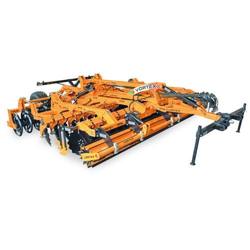 Gezogene Kurzscheibenegge - VTX T series - MA / AG Srl - zweiteilig / mit Hydraulikregelung / mit Rolle