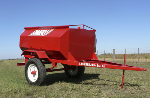 Kraftstofftank - Maquinas Agricolas Ombu SA - mobil / Stahl / quadratisch