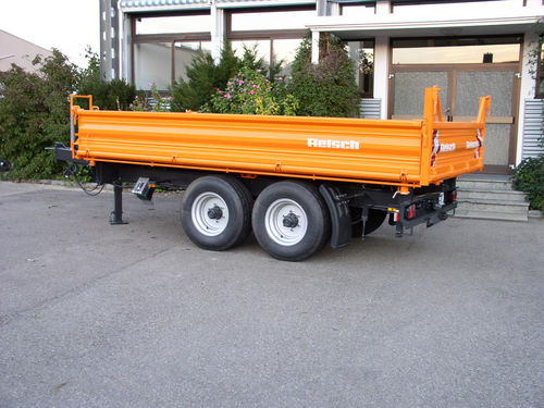 Plattformanhänger - RUTDK-105.LOF - Martin Reisch GmbH - zum Kippen / Tandem / Landwirtschaft