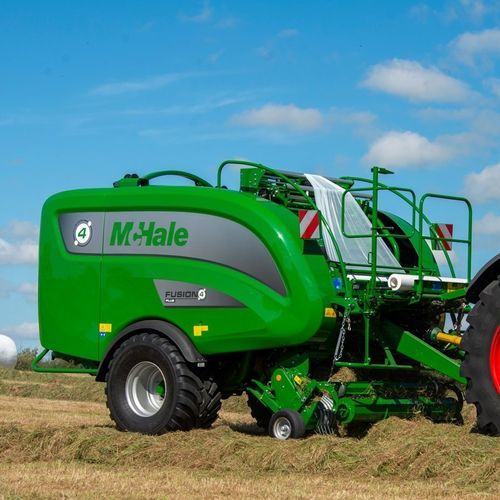 Runde Ballenpresse - Fusion 4 series - McHale Engineering Ltd. - quadratisch