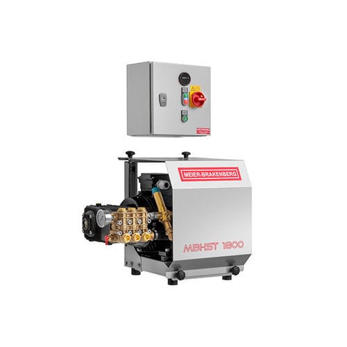 Hochdruckreiniger für Aufzuchtgebäude - MBHST series - Meier - Brakenberg GmbH & Co. KG - elektrisch / Heißwasser