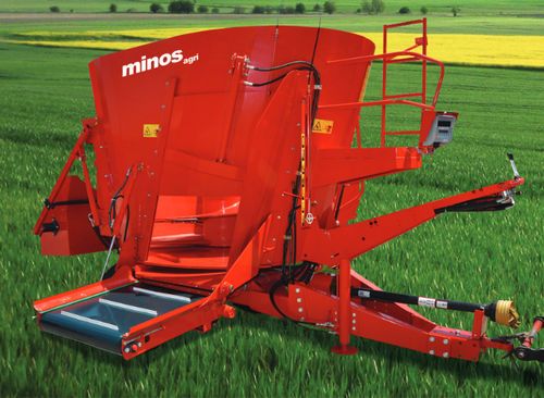 Vertikaler Futtermischer - T-DYKM series - Minos Agricultural Machinery - gezogen / Zapfwellen