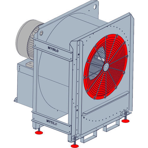 Ventilator für Silo - AF Series - Mysilo (Siloport) - Luftumwälz / Zentrifugal / galvanisiertem Stahl