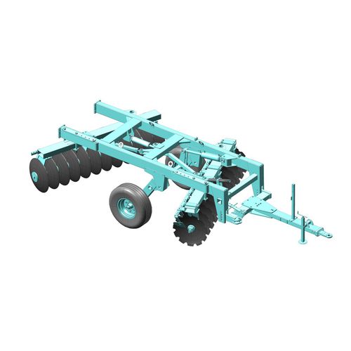 Gezogene Kurzscheibenegge - FCI230/G-FCI280/G series - Nardi Group - zweiteilig / Offset