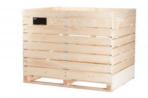 Kartoffelbox - Naus Kisten en Pallets B.V. POOLING PARTNERS - Holz / belüftet