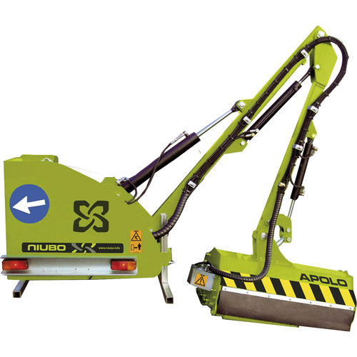 Angebauter hydraulischer Freischneider - APOLO series - Niubo Maquinaria Agricola, S.L.U. - Schlegel / zusammenklappbar