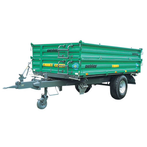 Anhänger zum Kippen - EDK 40 - Oehler Maschinen Fahrzeugbau GmbH - einachsig / Landwirtschaft / 4 t