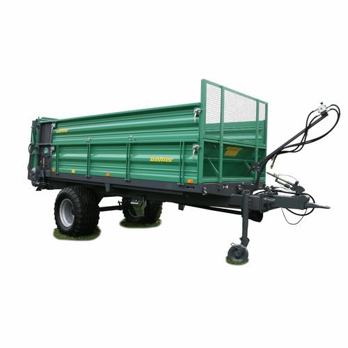 Gezogener Stalldungstreuer - OL STE 70 - Oehler Maschinen Fahrzeugbau GmbH - mit senkrechtem Streuer / einachsig