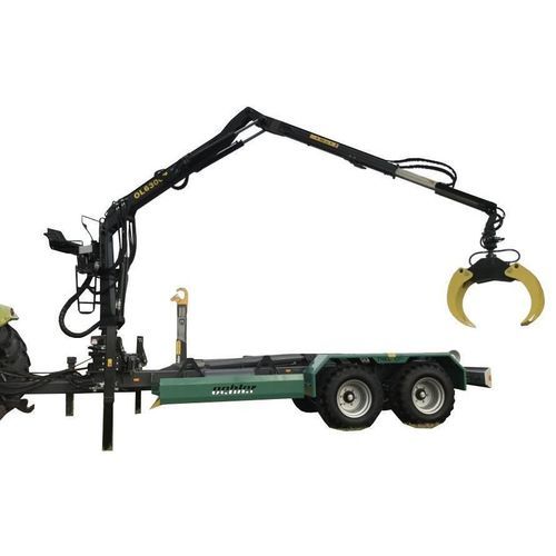 Anhängermontierter Forstkran - OL 6300 Z - Oehler Maschinen Fahrzeugbau GmbH