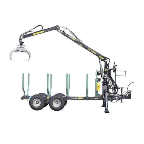 Anhängermontierter Forstkran - OL 7150 SG/P - Oehler Maschinen Fahrzeugbau GmbH