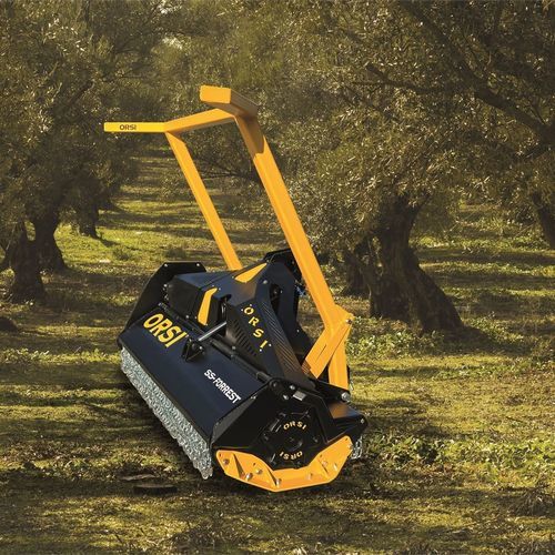 Hinten montiertes horizontales Mulchgerät - SS-FORREST series - ORSI GROUP SRL - Hammer / für Forstwirtschaft / für Obstgärten