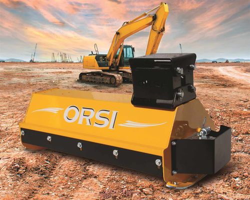 Angebautes horizontales Mulchgerät - BASIC 80 - ORSI GROUP SRL - Messer / Hammer / für Forstwirtschaft
