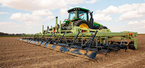 Angebauter Grubber - 5|BC - Orthman - mit Rolle / zusammenklappbar / mit Egge