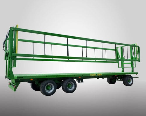 Plattformanhänger - T028KM - Pronar Sp. z o.o. - 3-Achsen / für Ballen / 10 t...20 t