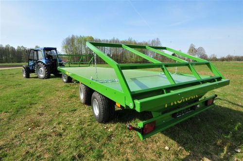 Plattformanhänger - T023M - Pronar Sp. z o.o. - 2-Achsen / für Ballen / 10 t...20 t