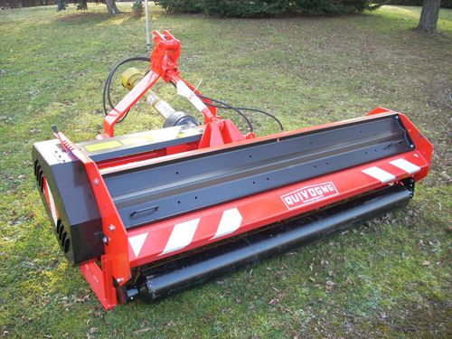Angebautes horizontales Mulchgerät - JBV series - Quivogne - Messer / mit 16 Hämmern / mit 20 Hämmern