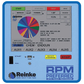 Programmierer für Bewässerung für zentrales Drehgelenk - RPM - REINKE Irrigation - Tropfdosierung / mit integriertem GPS