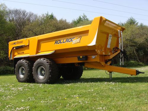 Kippanhänger - ROLLROC 5800 - Rolland - zum Kippen / 2-Achsen / Landwirtschaft