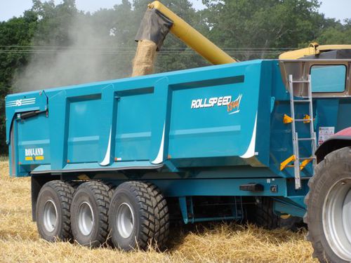 Kippanhänger - ROLLSPEED 8844 - Rolland - zum Kippen / angebaut / 3-Achsen