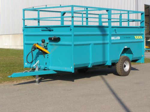 Viehwagen für Rinder - V 47 - Rolland - einachsig / Monocoque