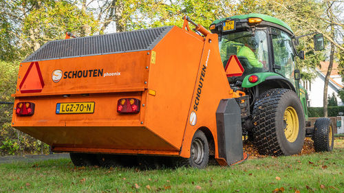 Traktormontierte Kehrmaschine - PX1802 - Schouten Machines B.V. - für Straßen / Heckbefestigung