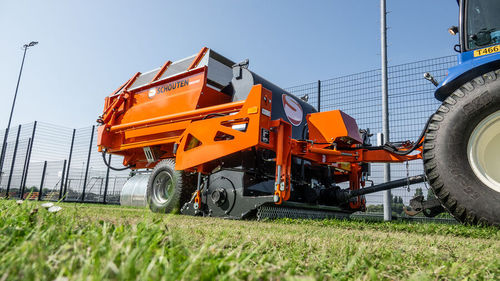 Mähwerk mit Vertikutierer - Maver M1803 - Schouten Machines B.V. - aufgesattelt / Schlegel / Ketten