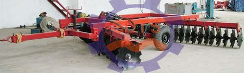 Gezogene Kurzscheibenegge - 1BQ-3.4 - Shandong TIANSHENG Machinery Co., Ltd. - zweiteilig / Offset / mit Hydraulikregelung