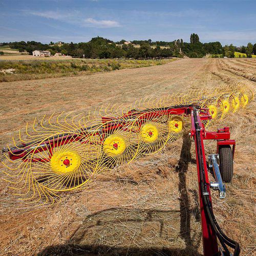 Sternschwader - TR 7-S - SITREX S.p.a. - mit seitlicher Ablage / Mehrfach-Rotor