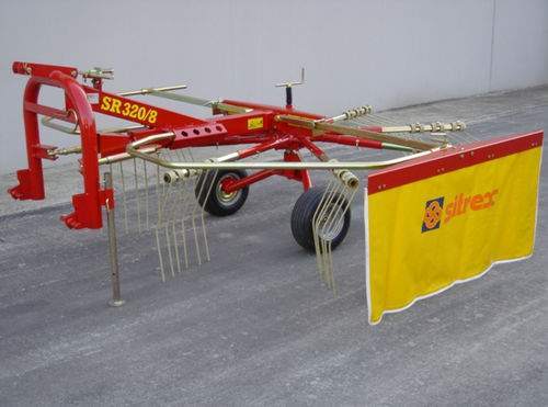 Kreiselschwader - SR 320/8 - SITREX S.p.a. - mit seitlicher Ablage / einrotorig