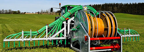 Aufroller zur Gülleausbringung / Hydraulikmotor - Bak-Pak™ - SlurryKat Ltd. - traktormontiert