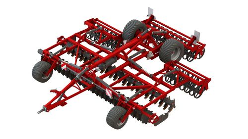Gezogene Kurzscheibenegge - SUPERIOR - SMS CZ s.r.o. - zweiteilig / mit Tiefenregelung / mit Hydraulikregelung