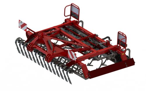 Angebauter Grubber - SEVERIT 300 - SMS CZ s.r.o. - mit Dreipunktanbau / mit Rolle
