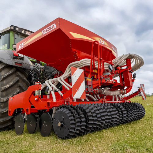 Pneumatische Einzelkornsämaschine - GS 300/32 - Solá Maquinaria Agrícola Solá, S.L. - Scheiben / für Vegetationsbedeckung / Gras