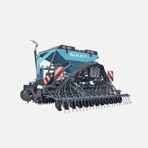 Pneumatische Drillmaschine - MASTER  - SULKY-BUREL S.A.S - Scheiben / traktormontiert / mit Egge