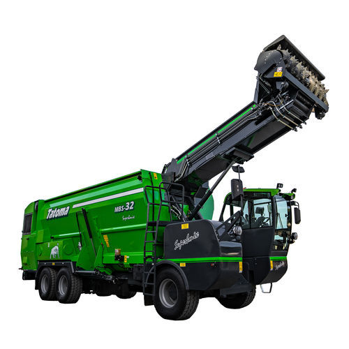 Vertikaler Mischer - MBS-30 - TATOMA - mit Eigenantrieb / mit Ladebecher