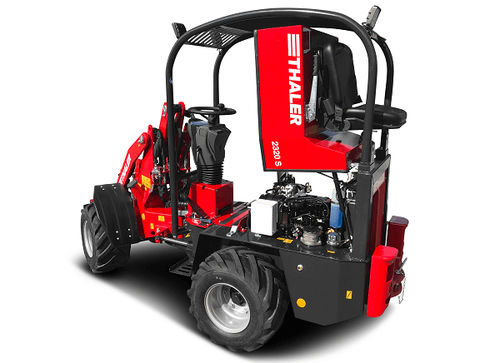 Lader mit Gummireifen - 2320 series - Thaler GmbH & Co. KG - mit Kabine / kompakt / mit Gelenk