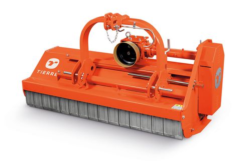 Angebautes horizontales Mulchgerät - PANDA - PANDA REVERS - TIERRE GROUP Srl - Schlegel / Messer / für Weinbau