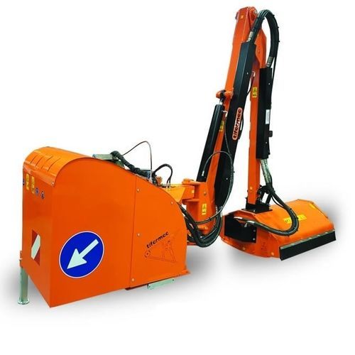 Angebauter hydraulischer Freischneider - DEC500P - Tifermec Srl - mit Fernsteuerung / Schlegel / zusammenklappbar