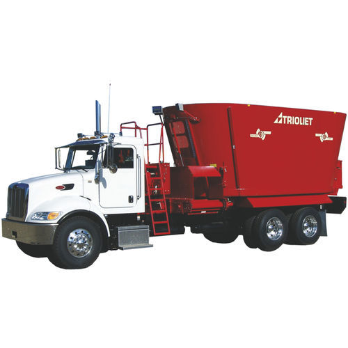 Vertikaler Futtermischwagen - TruckMount - Trioliet B.V. - LKW-montiert / mit Frontentladung / mit seitlicher Entladung